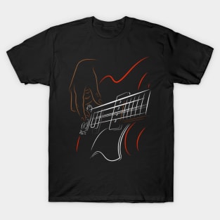 Guitar Playing Bass Player T-Shirt